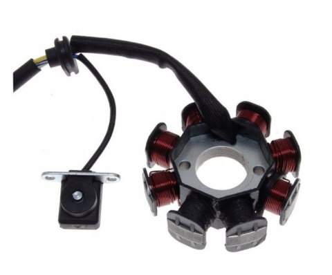ISKROWNIK STATOR CEWKA SKUTERY 4T KINGWAY BENZER Martinelli