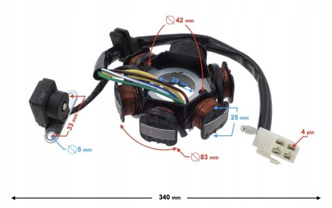 Iskrownik Junak 901 902 WS50 Fighter Sprint ZXT50 Martinelli