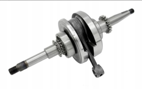 Wał korbowy skuter 4T GY6 139QMB 50-80cc wzmocniony z łożyskiem Moretti